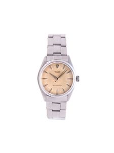 Rolex montre Oyster Perpetual 34 mm pre-owned - Blanc