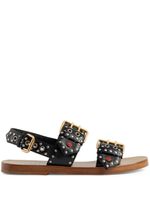 Gucci Sandalen met studs - Zwart - thumbnail