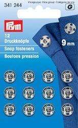 Prym Drukkers Zilver 9mm