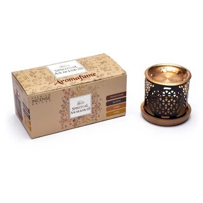 Aromafume Wierook &apos;Spiritueel Bewustzijn&apos; - set inclusief 12 blokjes