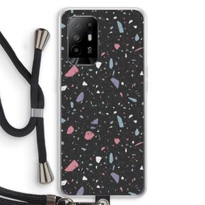 Terrazzo N°16: Oppo A95 5G Transparant Hoesje met koord
