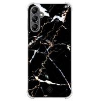 Samsung Galaxy A14 shockproof hoesje - Marmer zwart