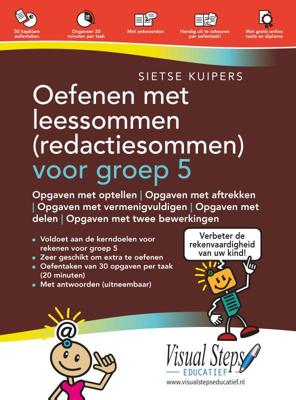 Oefenen met leessommen (redactiesommen) voor groep 5 (Paperback)