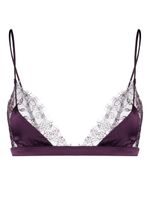 Maison Close soutien-gorge Villa Satine Soutien George - Violet - thumbnail