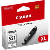 Canon CLI-551XL GY w/sec inktcartridge 1 stuk(s) Origineel Hoog (XL) rendement Grijs - thumbnail