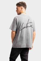 Couture Club Puff Print Signature Relaxed Fit T-Shirt Heren Grijs - Maat XS - Kleur: Grijs | Soccerfanshop