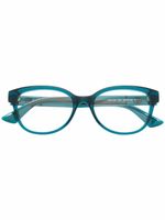 Gucci Eyewear lunettes de vue à monture ronde - Bleu