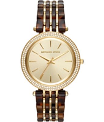 Horlogeband Michael Kors MK4326 Kunststof/Plastic Bruin 20mm