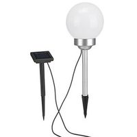 Solar LED tuin verlichting ballamp op steker 49 cm   -