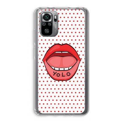 Yolo Denise: Xiaomi Redmi Note 10S Transparant Hoesje