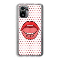 Yolo Denise: Xiaomi Redmi Note 10S Transparant Hoesje