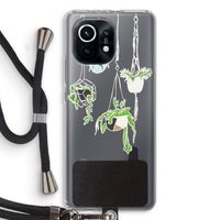 Hang In There: Xiaomi Mi 11 Transparant Hoesje met koord