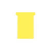 T-kaart Djois formaat 3 77mm geel 100 stuks