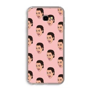 Ugly Cry Call: Samsung Galaxy J4 Plus Transparant Hoesje