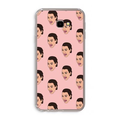 Ugly Cry Call: Samsung Galaxy J4 Plus Transparant Hoesje