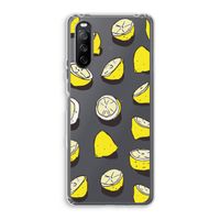 When Life Gives You Lemons...: Sony Xperia 10 III Transparant Hoesje