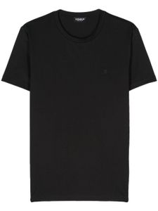 DONDUP t-shirt à logo en caoutchouc - Noir