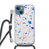 Terrazzo N°6: iPhone 13 mini Transparant Hoesje met koord