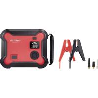 VOLTCRAFT Snelstartsysteem VC-CJS71 4in1 Jump-Starter-Starthilfegerät mit Kompressor VC-12180200 Starthulpstroom: 600 A 1x 12V-uitgang, 2x USB-contact,