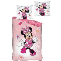 Minnie Mouse Flanel Dekbedovertrek Pink Beauty