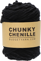 Budgetyarn Chunky Chenille 100 Black