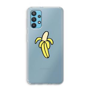 Banana: Samsung Galaxy A32 4G Transparant Hoesje