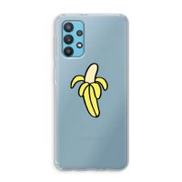 Banana: Samsung Galaxy A32 4G Transparant Hoesje - thumbnail