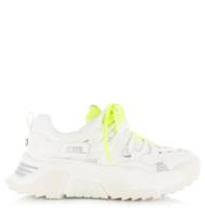 STEVE MADDEN Steve Madden - Kingdom Wit Mesh Lage sneakers Dames