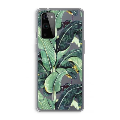Bananenbladeren: OnePlus 9 Pro Transparant Hoesje