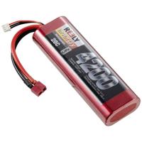 Reely LiPo accupack 7.4 V 4200 mAh Aantal cellen: 2 20 C Hardcase T-stekkersysteem