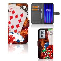 OnePlus Nord CE 2 | Wallet Case | met Pasjes | Casino