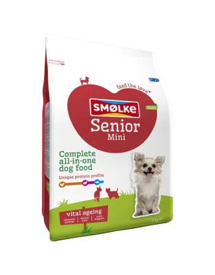 Smølke Smølke Senior Mini Hondenvoer Kip Lam 3kg