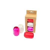 Lint 3 pak rood/wit/roze | 6 stuks