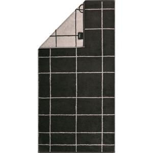 Cawö Cawo Atelier Lines Handdoek 50/100 basalt