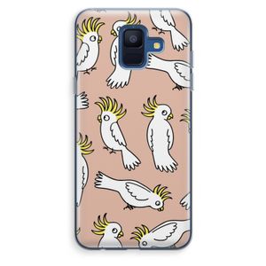 Papegaai: Samsung Galaxy A6 (2018) Transparant Hoesje