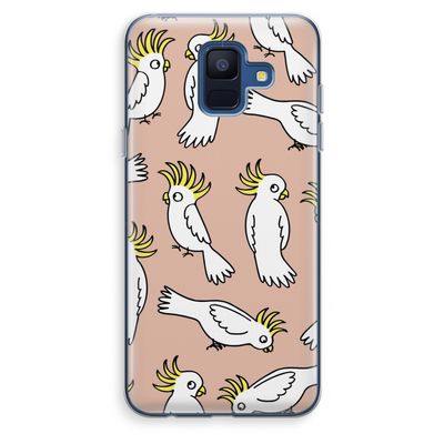 Papegaai: Samsung Galaxy A6 (2018) Transparant Hoesje