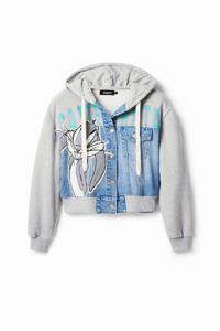 Trucker sweatshirt Bugs Bunny - BLACK - XL