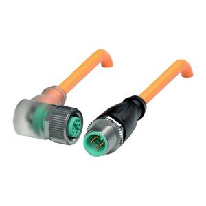 Pepperl+Fuchs 228186 Sensor/actuator connector, geassembleerd Aantal polen (sensoren): 4, 4 3 m 1 stuk(s)