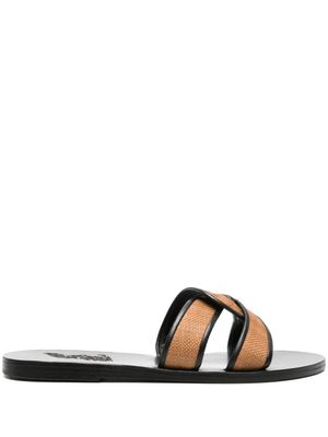 Ancient Greek Sandals sandales Desmos - Noir