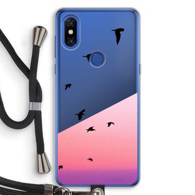 Fly away: Xiaomi Mi Mix 3 Transparant Hoesje met koord