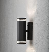 KonstSmide Wandspot Modena Up - Down 2-lichts 23cm zwart 7512-750