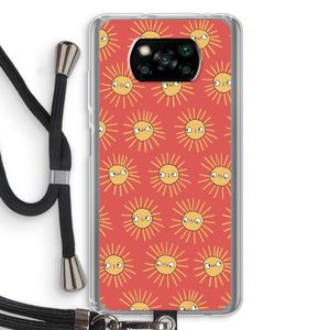 Zon: Xiaomi Poco X3 Pro Transparant Hoesje met koord