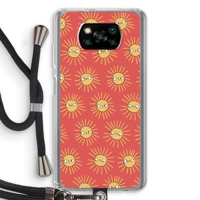 Zon: Xiaomi Poco X3 Pro Transparant Hoesje met koord