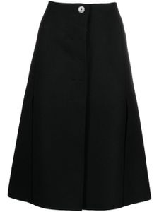 Lanvin A-line midi skirt - Noir