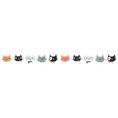 Katten/poezen thema slinger 170 cm
