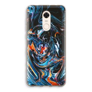 Black Unicorn: Xiaomi Redmi 5 Transparant Hoesje