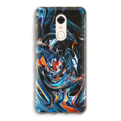 Black Unicorn: Xiaomi Redmi 5 Transparant Hoesje