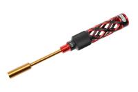 Team Corally Pro Tool Dopsleutel 7.0 mm (M4 Moer) hardened tip lightened alu grip