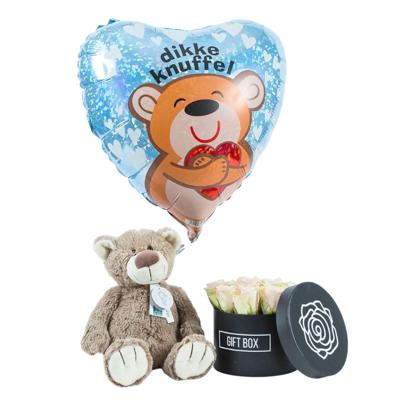 Combideal Knuffelbeer met Bloemen Combideal Knuffelbeer met Bloemen