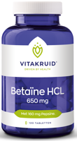 Vitakruid Betaïne HCL 650 mg Tabletten
